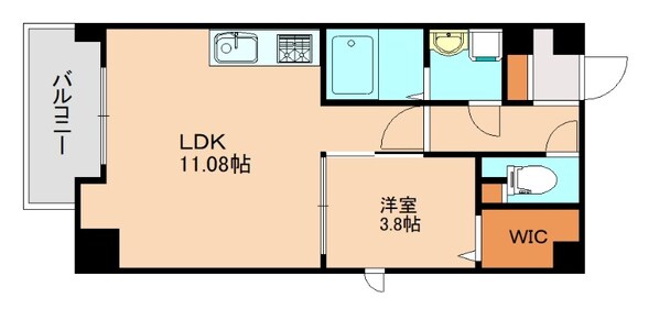 La Cienega博多南の物件間取画像